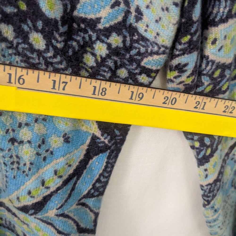 COPY - Talbots Women's Pure Cashmere Printed Sweater Extra Large - Picture 5 of 6